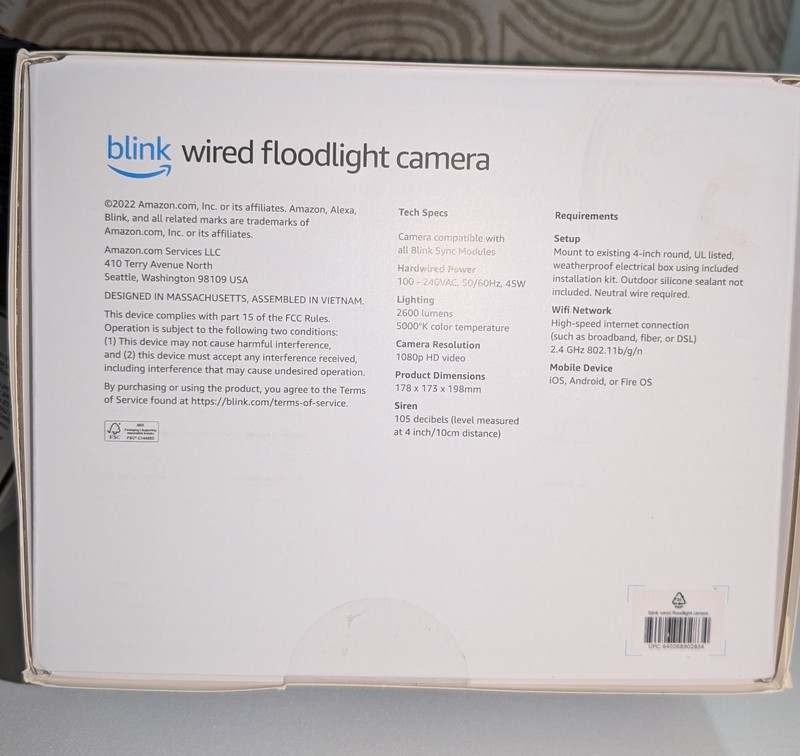 Blink cameras package gallery