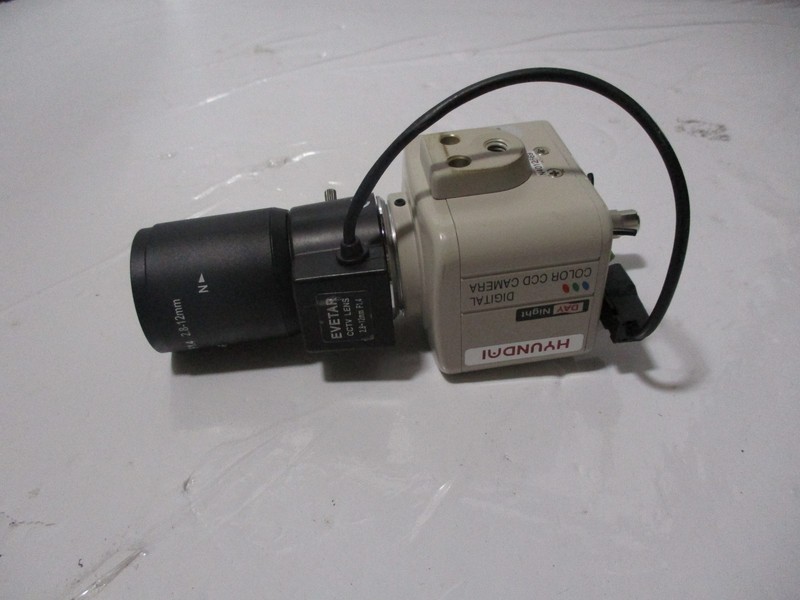 HYUNDAI Day Night Digital Color CCD Camera EVETAR CCTV Lens 2.8~12mm F1.4