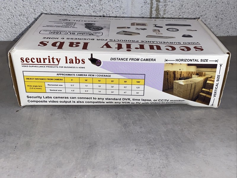 NEW - Security Labs Model SLC-152C Color Waterproof Security Camera gallery