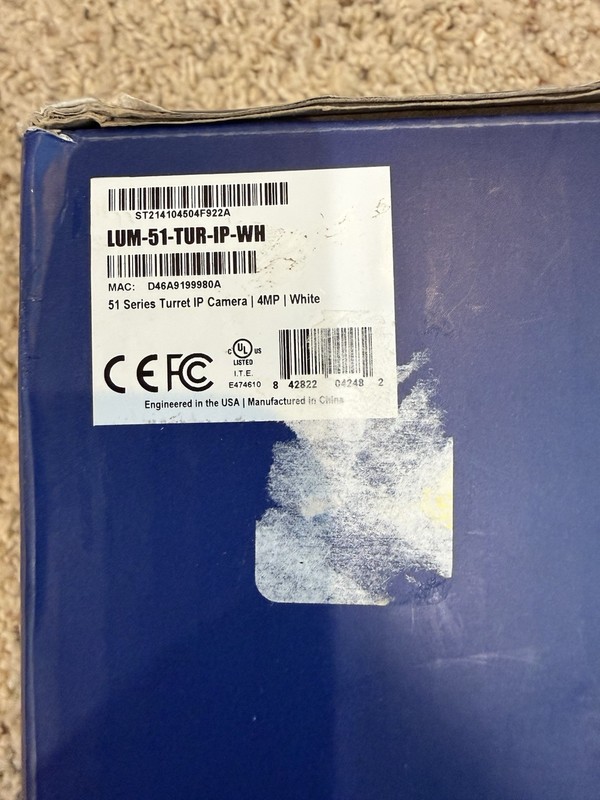 Luma 51 series LUM-51-TUR-IP-WH IP Surveillance Camera gallery
