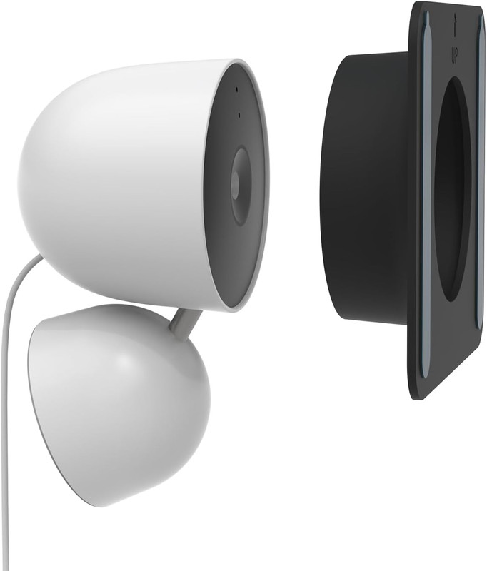 Window Mount for Google Nest Cam Indoor Wired (2Nd & 3Rd Gen), Black gallery