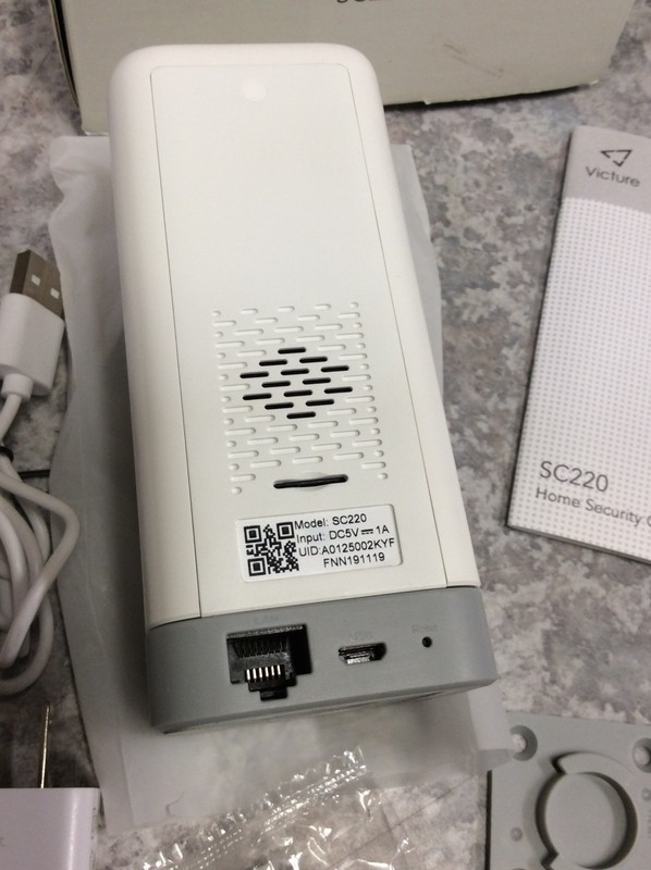 1080P Victure SC220 Indoor Surveillance Camera Micro SD / Cloud With Wi-Fi Conn gallery