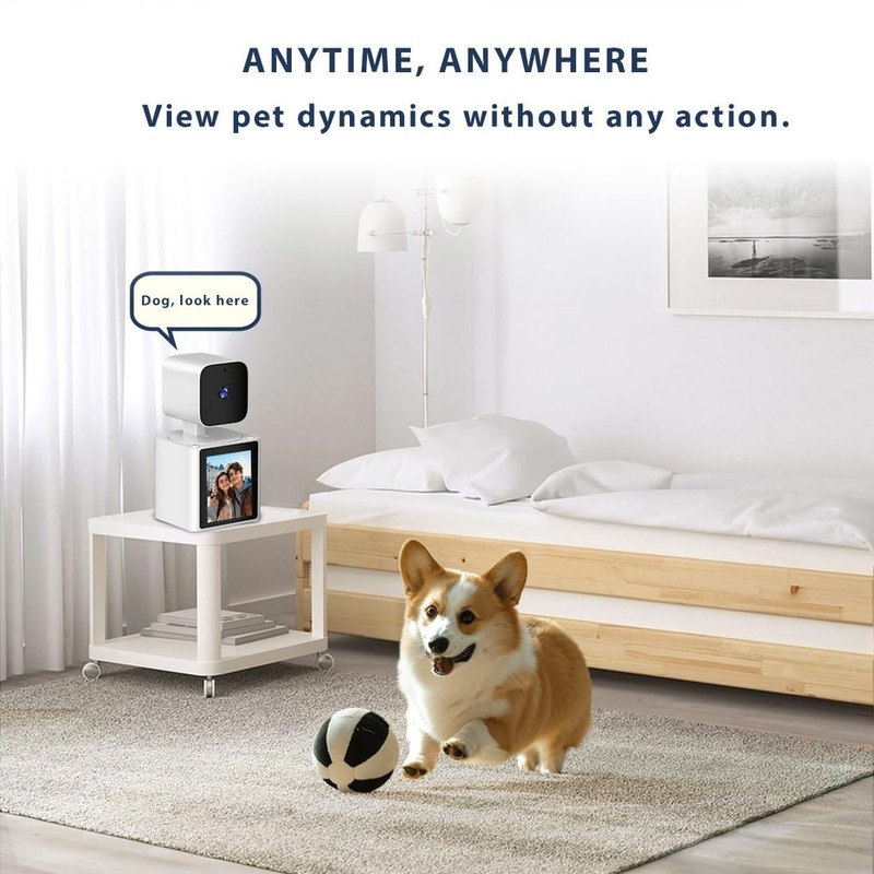 Home Security Camera Indoor,Pet Camera,1080P Dog Camera with Two Way Video,Mo... gallery