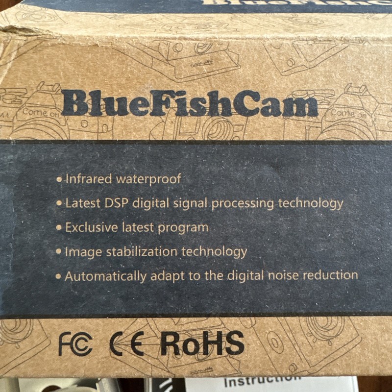 New BlueFishCam HD Security Camera open box gallery