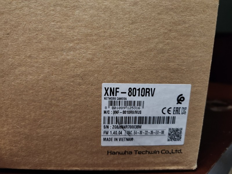 Hanwha XNF-8010RV 6MP IR Fisheye Network Camera gallery