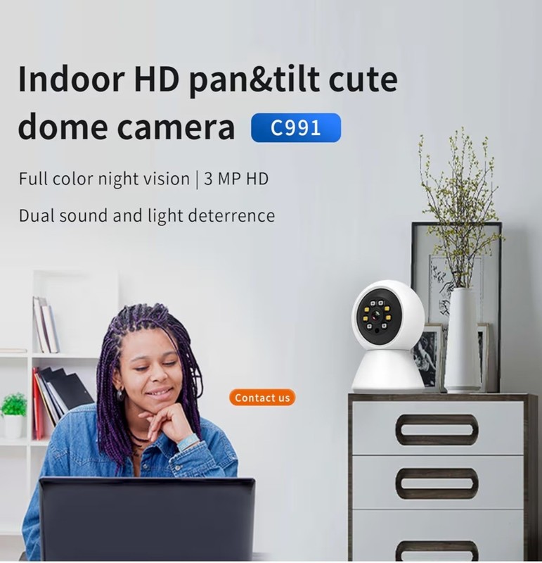 EVERSECU HD 2K 3.0MP WiFi Home Security Camera, Pan/tilt gallery
