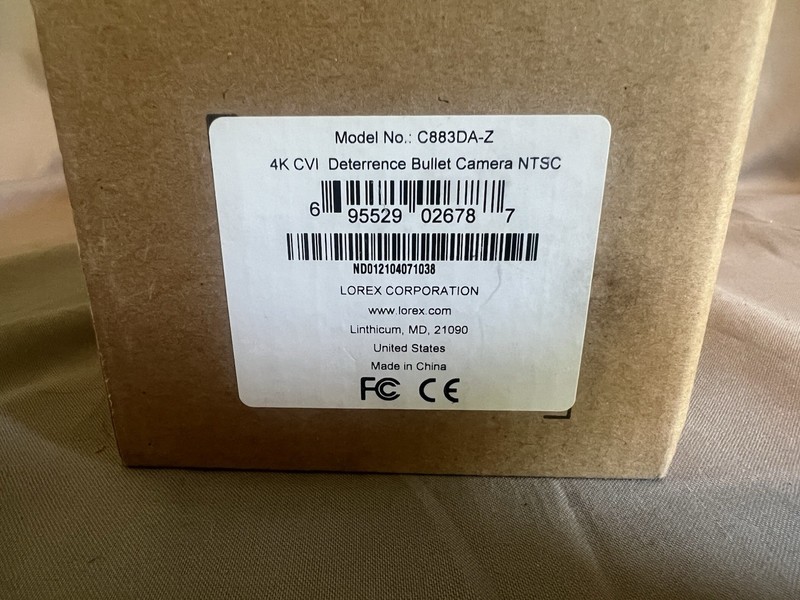 Lorex C883DA-Z Indoor/Outdoor Deterrence Security Camera X 2 gallery