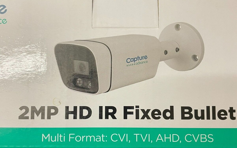 Capture R2-HD2MPBUL2 2MP HD IR Fixed Bullet Camera