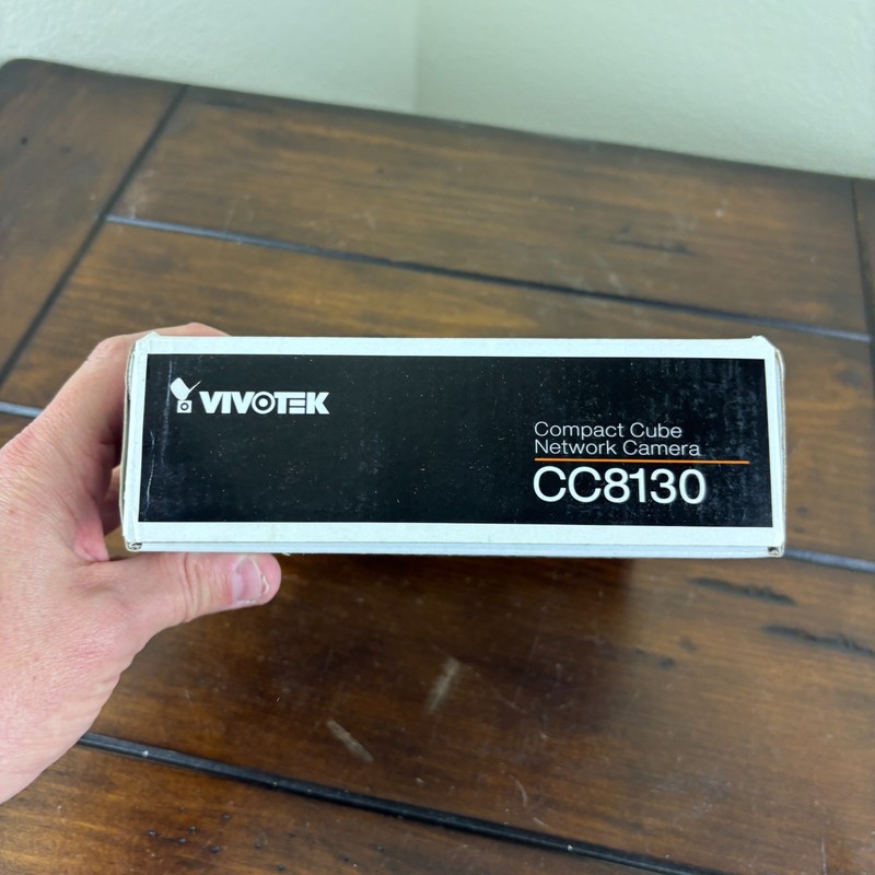 VivoTek Compact Cube Network Camera CC8130 - BLACK - OPEN BOX gallery