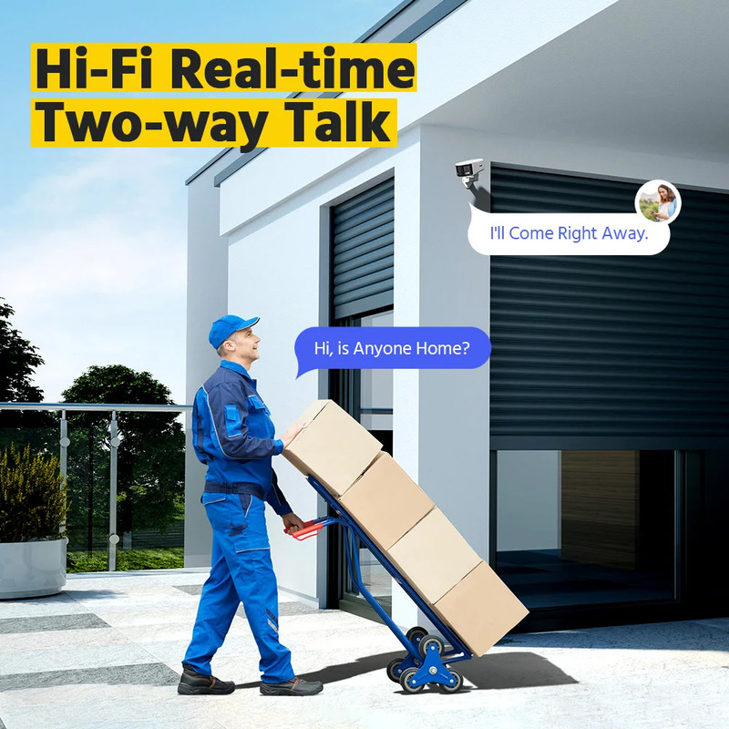 ANNKE 8MP Dual-Lens 180° POE Security Camera 4K AI Human Detection IP66 Outdoor gallery
