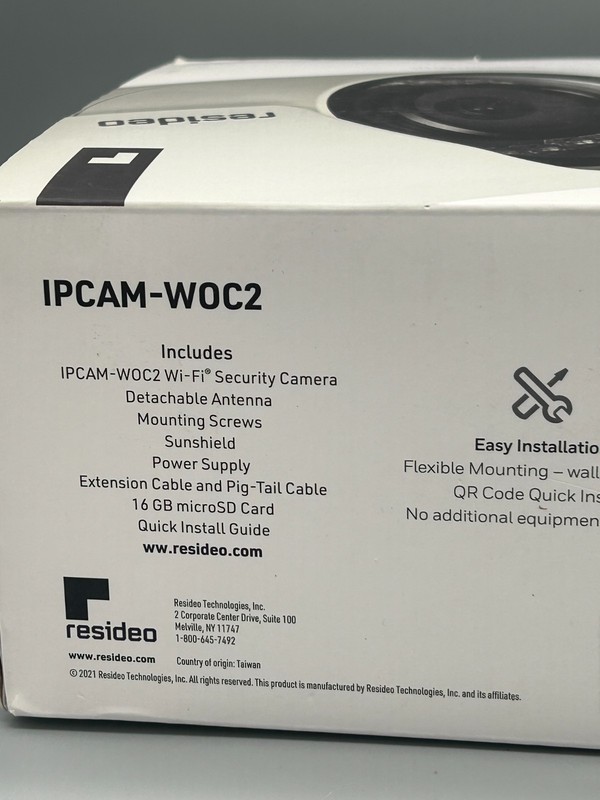 Resideo IPCAM-WOC2 1080p HD Wi-Fi Outdoor Video Camera *READ* gallery