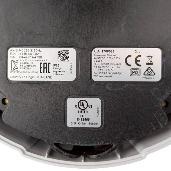 AXIS Communications M5525-E Dome Type Network Camera Simple Operation Confirmed gallery
