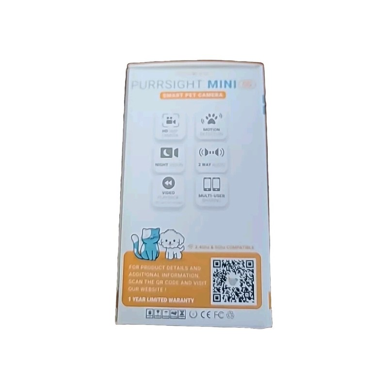 Instachew HD Camera 3 MP, Purrsight Mini 5G, Smart Pet Camera gallery