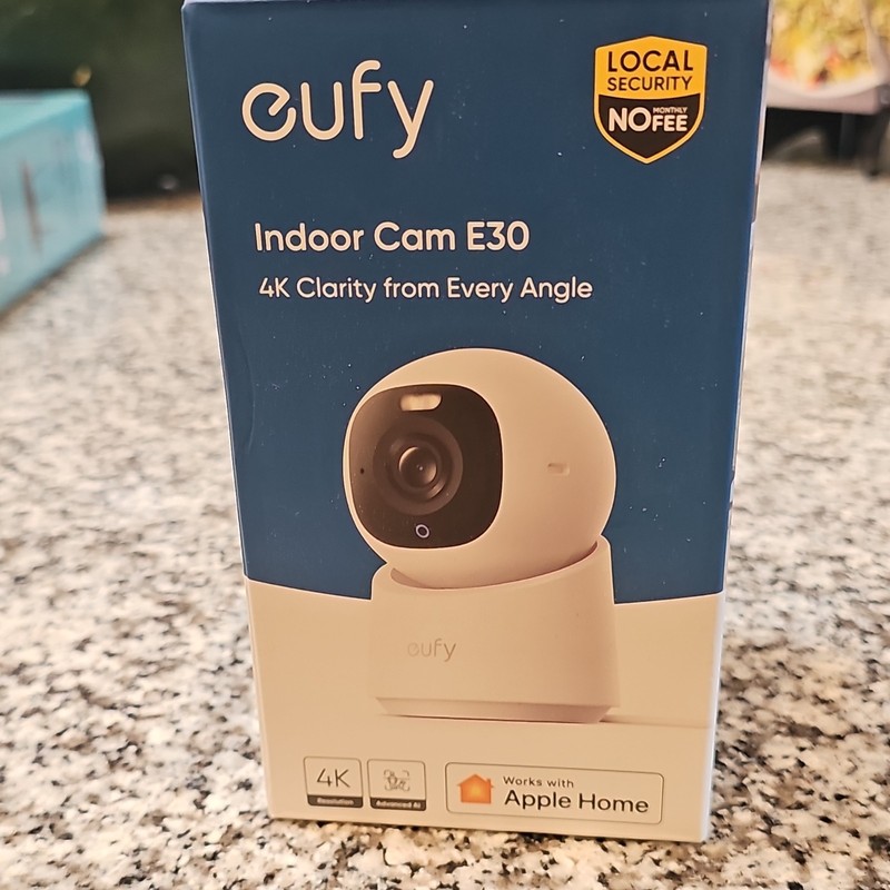 eufy Indoor Cam E30 4K Wi‑Fi IP Indoor Security Camera, Works with Apple Home gallery