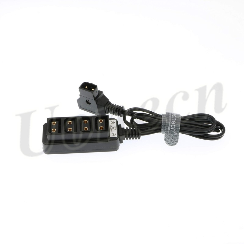 4 Port DTap Female To Dtap Male BType Power Cable For Steadicam IDX gallery