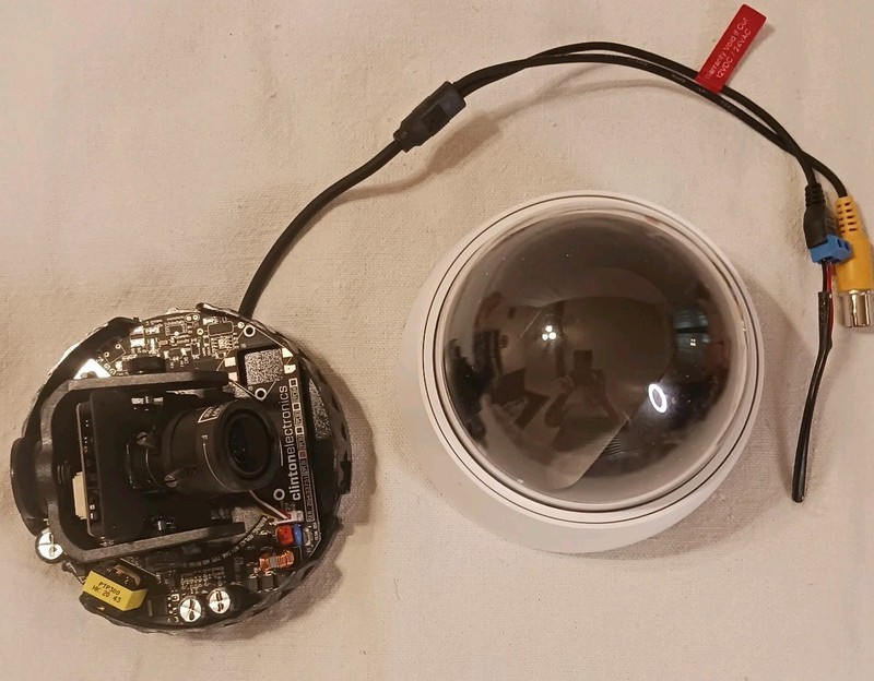 Security Camera - Clinton Electronics CE-IDX20 HD Analog Indoor Dome Camera gallery