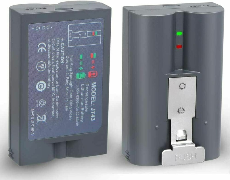 Rechargeable Li-ion Battery for Ring Video Doorbell 3 3+ 4 Spotlight Camera LOT gallery