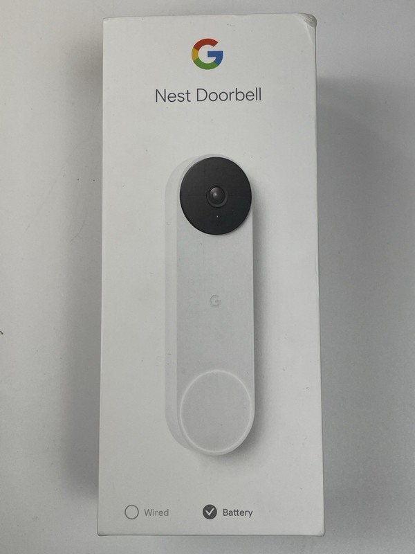 New Google Nest Doorbell Battery Doorbell Camera 3rd Gen Battery Power Open Box