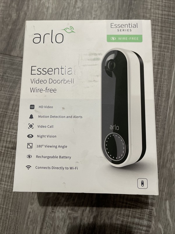 Arlo Essential Series AVD2001-100NAS Wireless Outdoor Video Doorbell