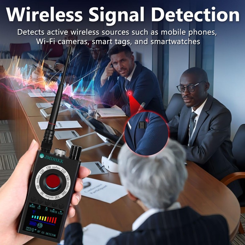 JMDHKK K19 Hidden Camera Detector, Bug Detector, Multi-Functional Privacy Pro... gallery