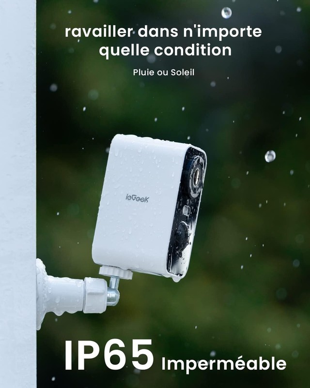 ieGeek 2K Wireless WiFi IP Color Security Camera Outdoor System Battery Powered gallery