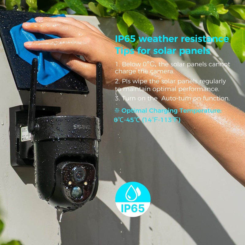 Vicohome 2QB 2K AI Solar Security Camera Wireless Outdoor, Battery Powered Ca... gallery