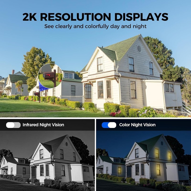 AI-Powered 360° Solar Security Camera with Color Night Vision & Motion Alerts gallery