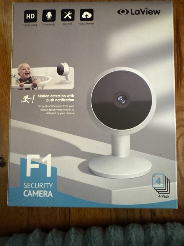 LaView F1 Security Camera 4 PACK 🤯 HD Video Camera - Fast Shipping 💨