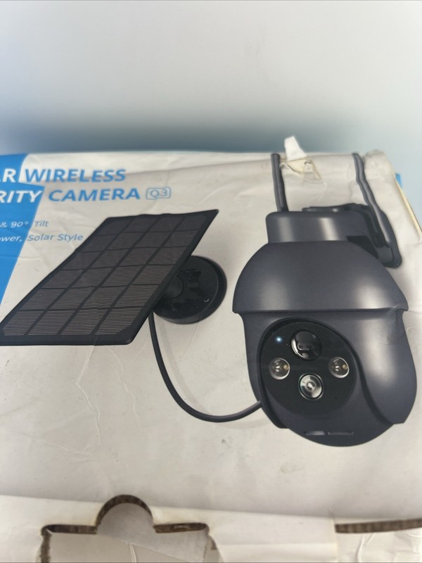Howiray Home Security Camera Outdoor Wireless Solar Battery Q3 Pro READ!!!! gallery