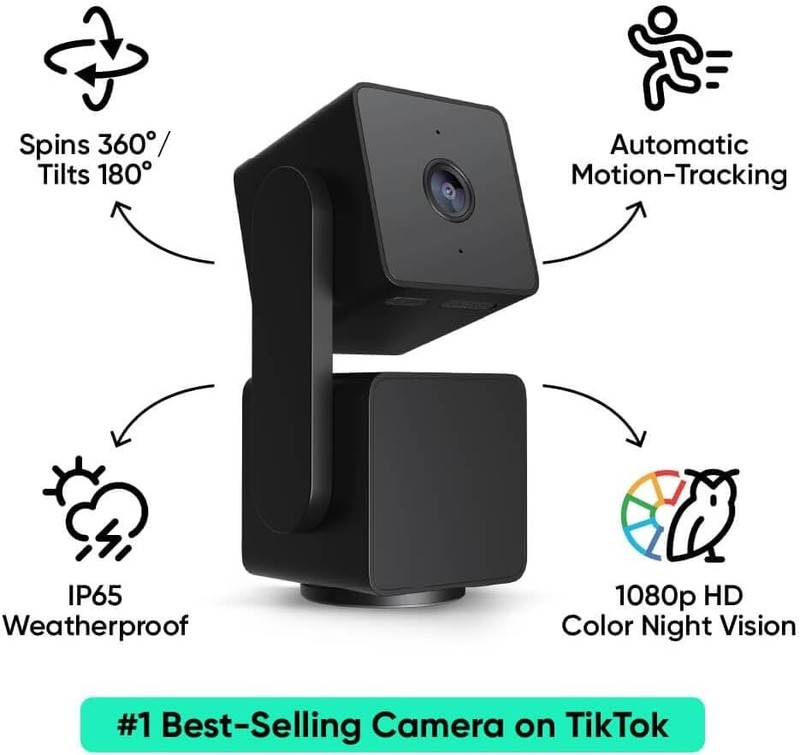 Cam Pan V3 Indoor/Outdoor 1080p Smart Security Camera - 2-Pack with Night Vision gallery