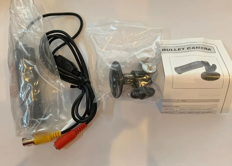 New Eyemax BU 5002W Bullet Camera Day/Night 2.2MM Black 560TVL BU-5002W gallery