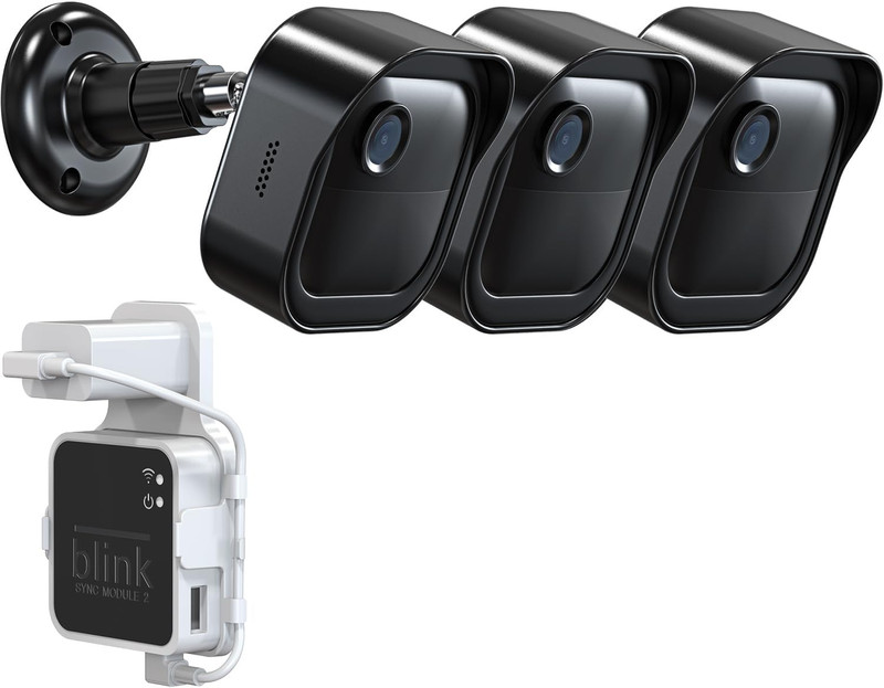 All-New Blink Outdoor 4 Camera Wall Mount, Weatherproof Protective Housing and 3