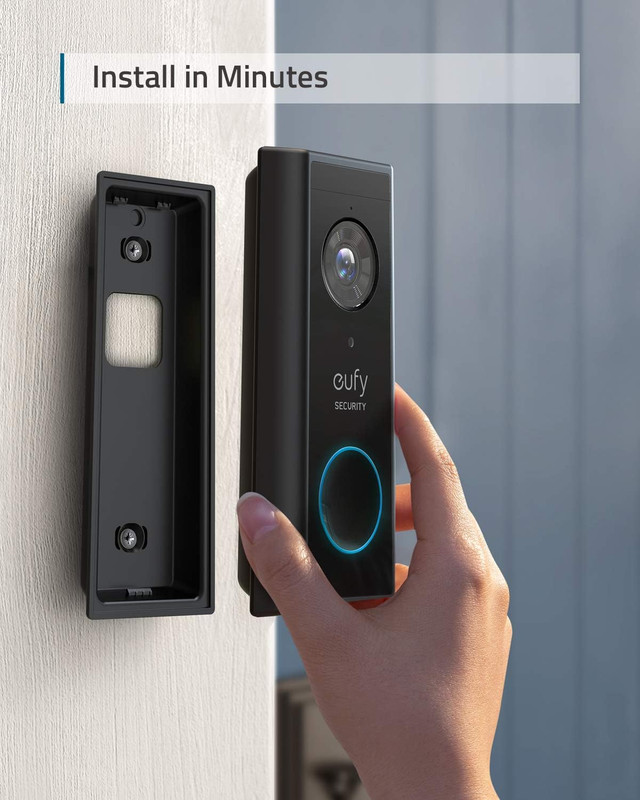 , Video Doorbell S220 (Battery-Powered) Kit, Security Camera - 2K Resolution, 18 gallery