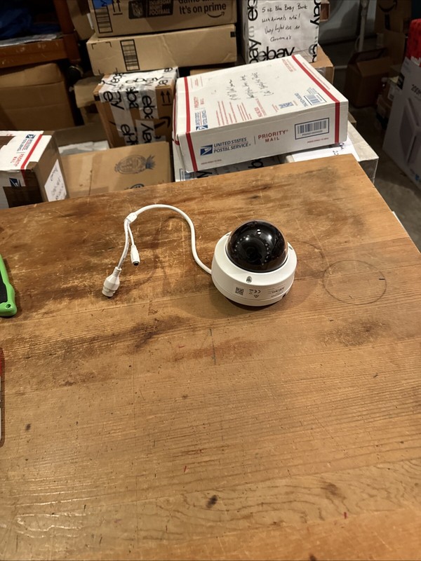 IP Dome Security Camera WP-722228 White Super Clean 4mp