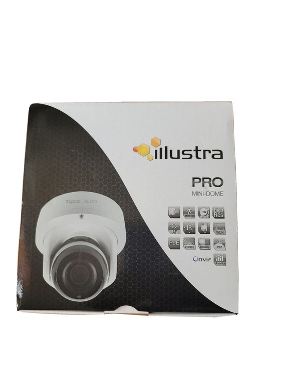 Illustra Pro 8MP Mini Dome 6-22mm IPS08-D14-0I03 IP CAMERA