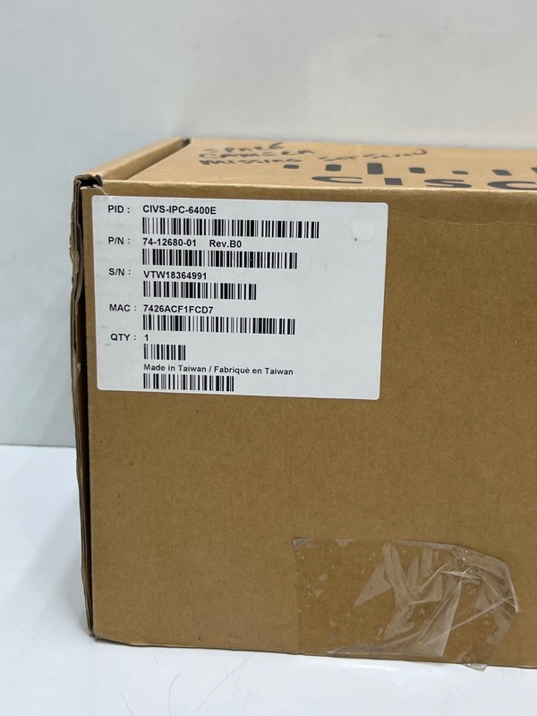 Cisco CIVS-IPC-6400E Outdoor IP Surveillance Camera HD(Not Complete Accessories) gallery