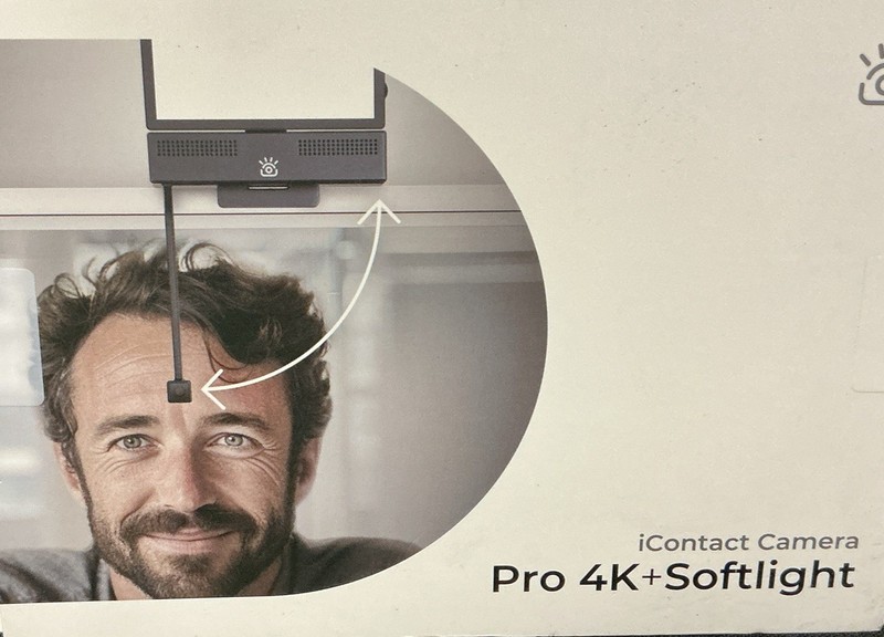 iContact Camera Pro 4K Webcam With Box Excellent gallery