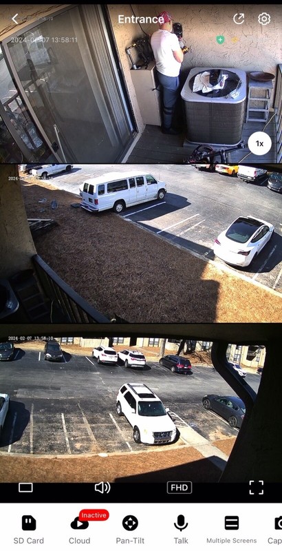 4Lens 16k WiFi Ip Camera 10x Zoom 360* Degrees Rotation - 2 Ways Comunication gallery