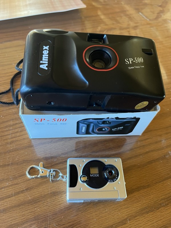 aimex sp-500 & Mini Key Chain Camera