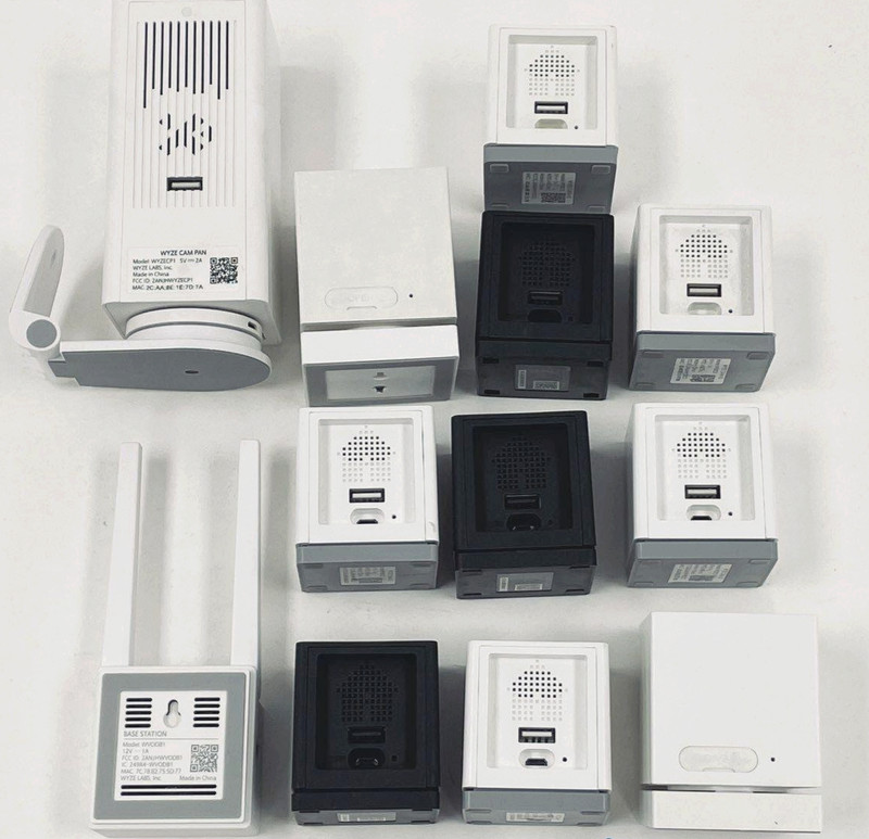 Wyze Home Security Wyze Cam v2 Wyze Pan Cam Base + More - Power Tested 12Pc Lot gallery
