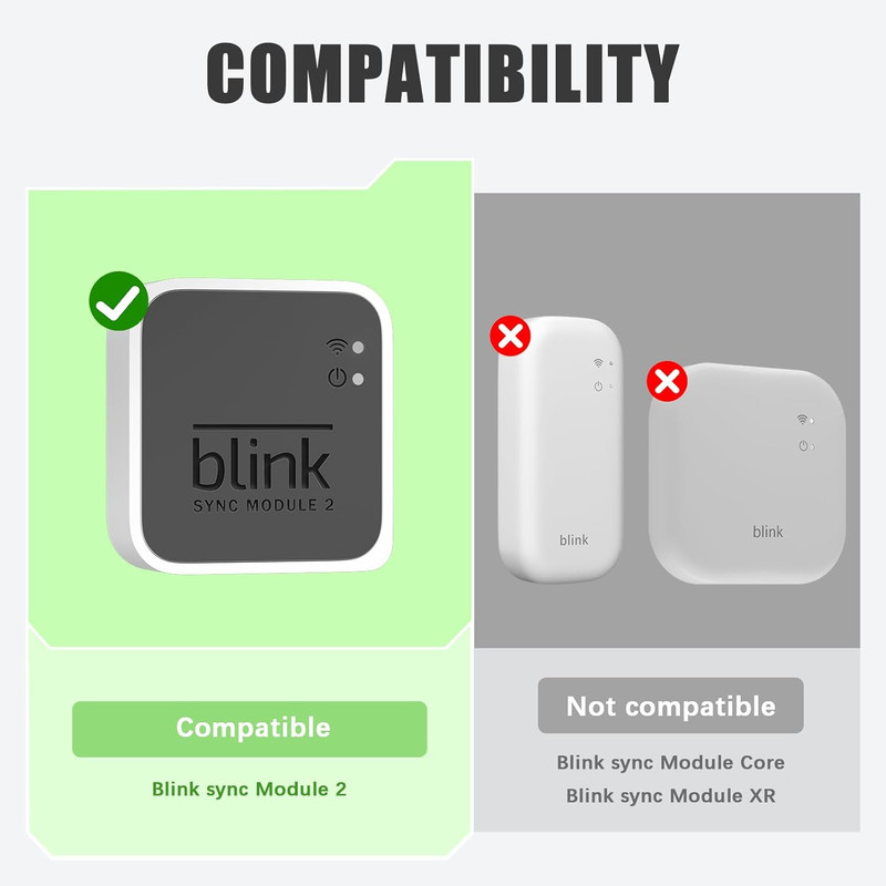 Outlet Wall Mount for Blink Sync Module 2, 2-In-1 Charging Station(Mount & Charg gallery