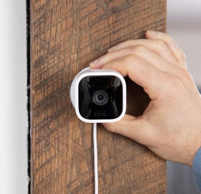 2 Pack Blink Mini Indoor Plug-In HD Smart Security Camera 1080p HD Video White gallery