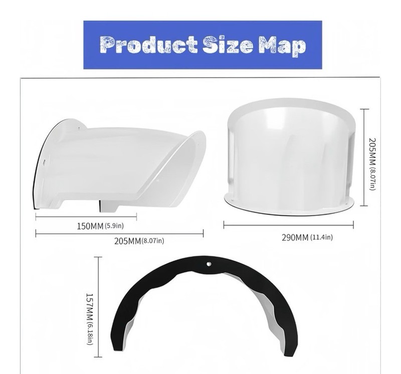 Sun Rain Shade Camera Cover Shield for CCTV Surveillance Outdoor Camera gallery