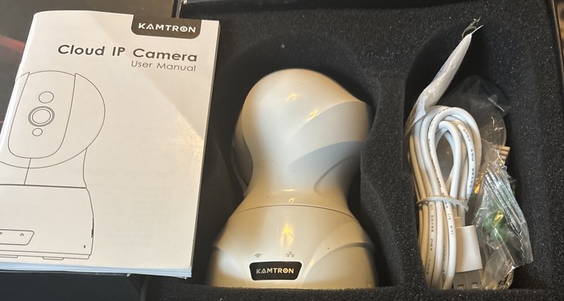 NEW Kamtron WHITE Wireless IP Security Camera gallery