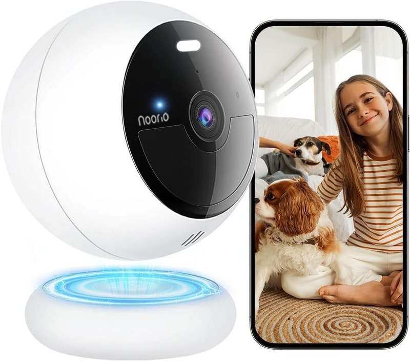 Magnetic Outdoor Security Camera - HD Video, AI Detection & No Subscription Fees gallery