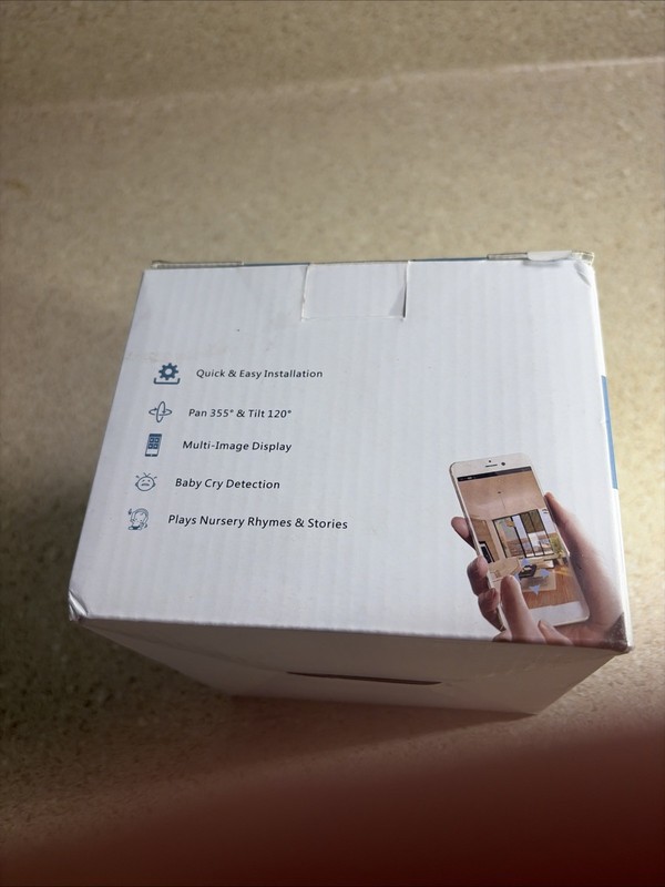 J119~ Sunrise Indoor Security Camera Baby Monitor Pet Monitor White gallery