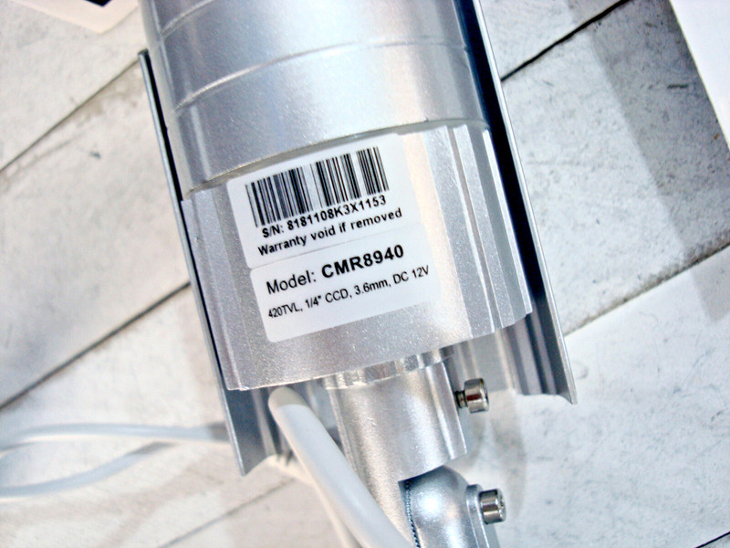 NEW - CMR8940 Security Camera - CCD 420 TVLs, 3.6mm Lens, Night Vision gallery