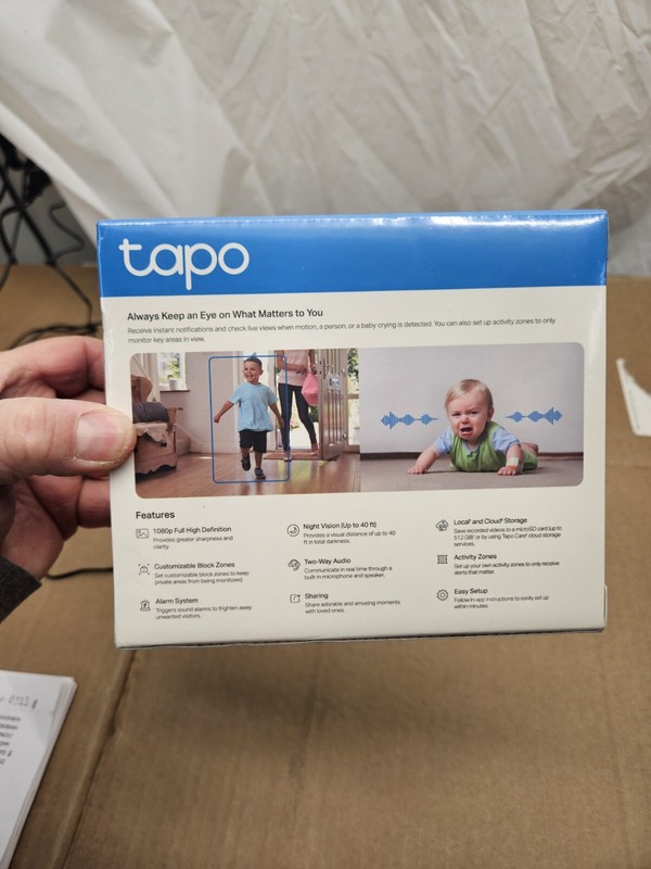 Tapo C101 Security Camera 1080P Indoor Baby Pet Monitor Night Vision Alexa gallery