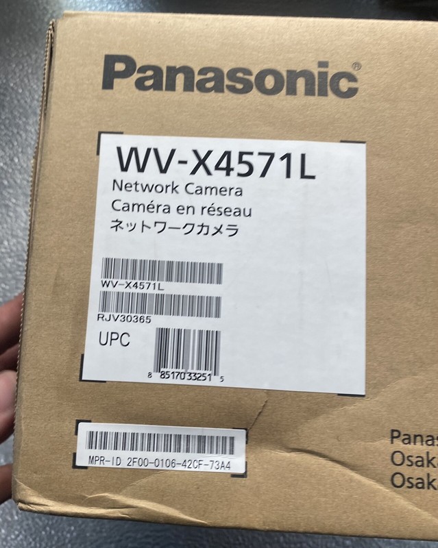 Panasonic WV-X4571L Network Security Camera NEW OPEN BOX gallery