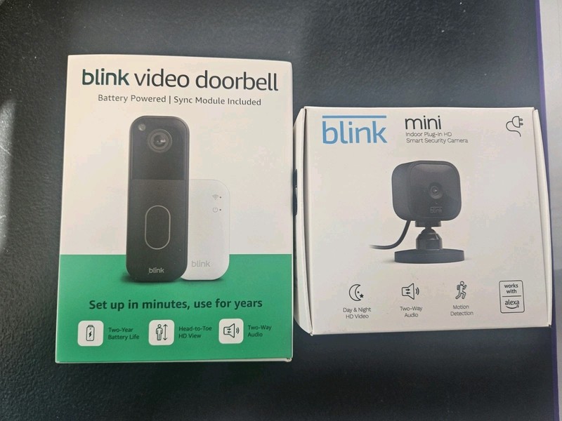 Blink Video Doorbell + Blink Mini 2 Doorbell Camera Set Up